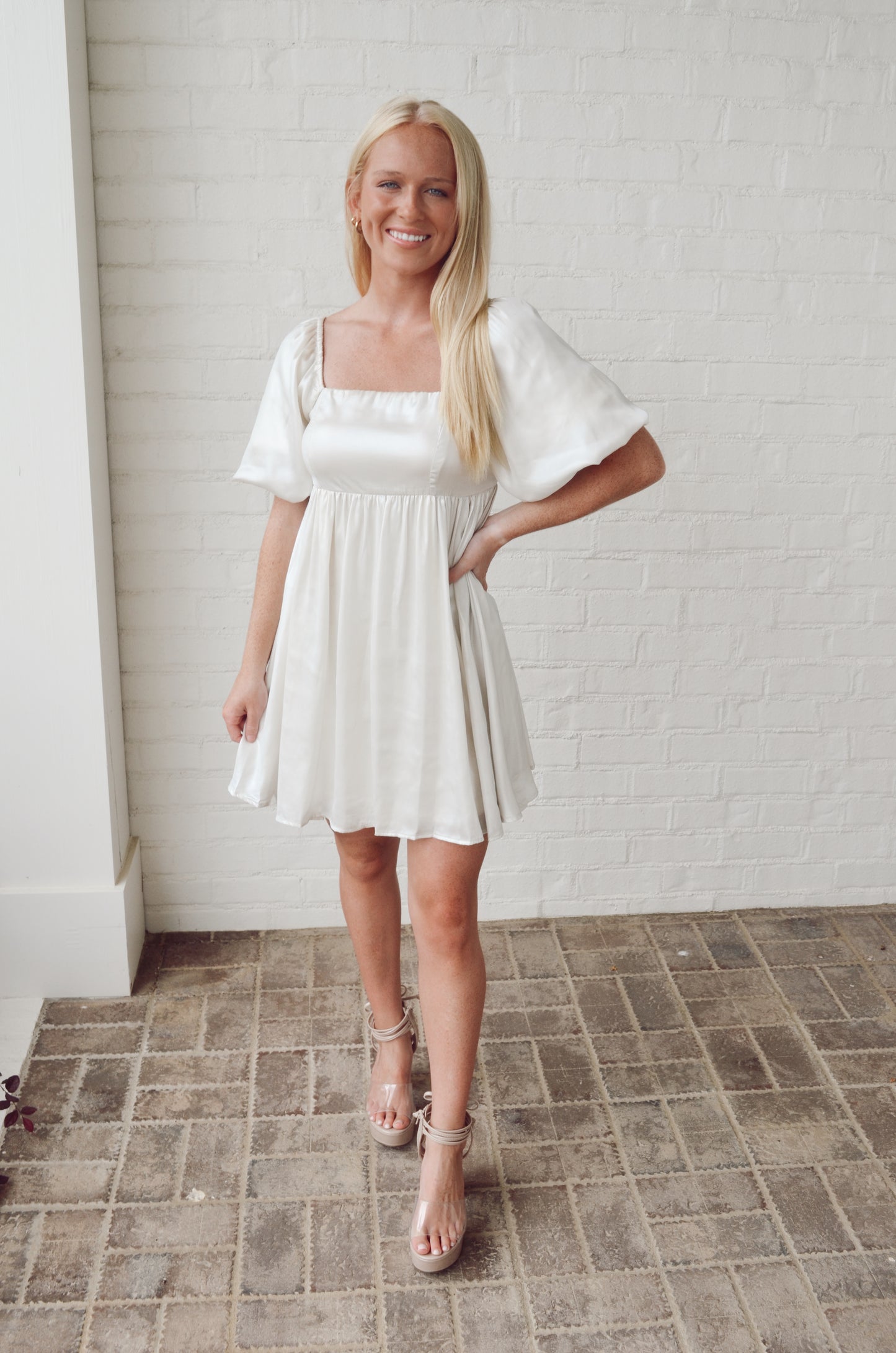 Mini Dress - White
